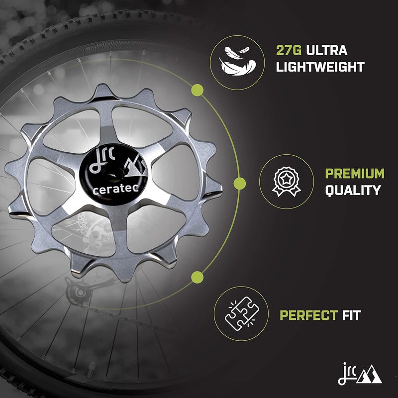 JRC Components Ceramic 14/12T Pulley Wheels for SRAM Eagle by - Image 3